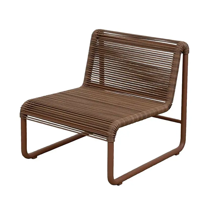Cane-line Outdoor Al Dente Loungestol - Aluminium/Wüstenrot