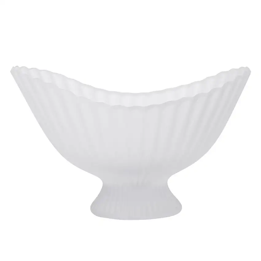 Ferm Living Brunnen-Mittelstück aus Glas – Milchglas