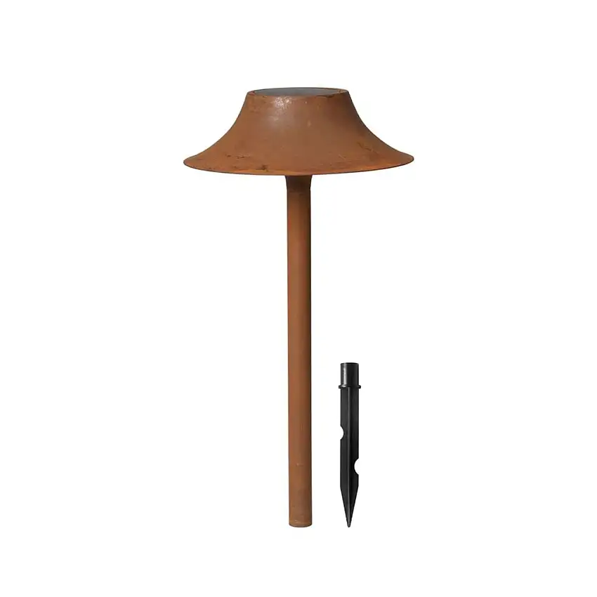 Ferm Living Cortivo Solar-Außenleuchte – Eisen/Rost