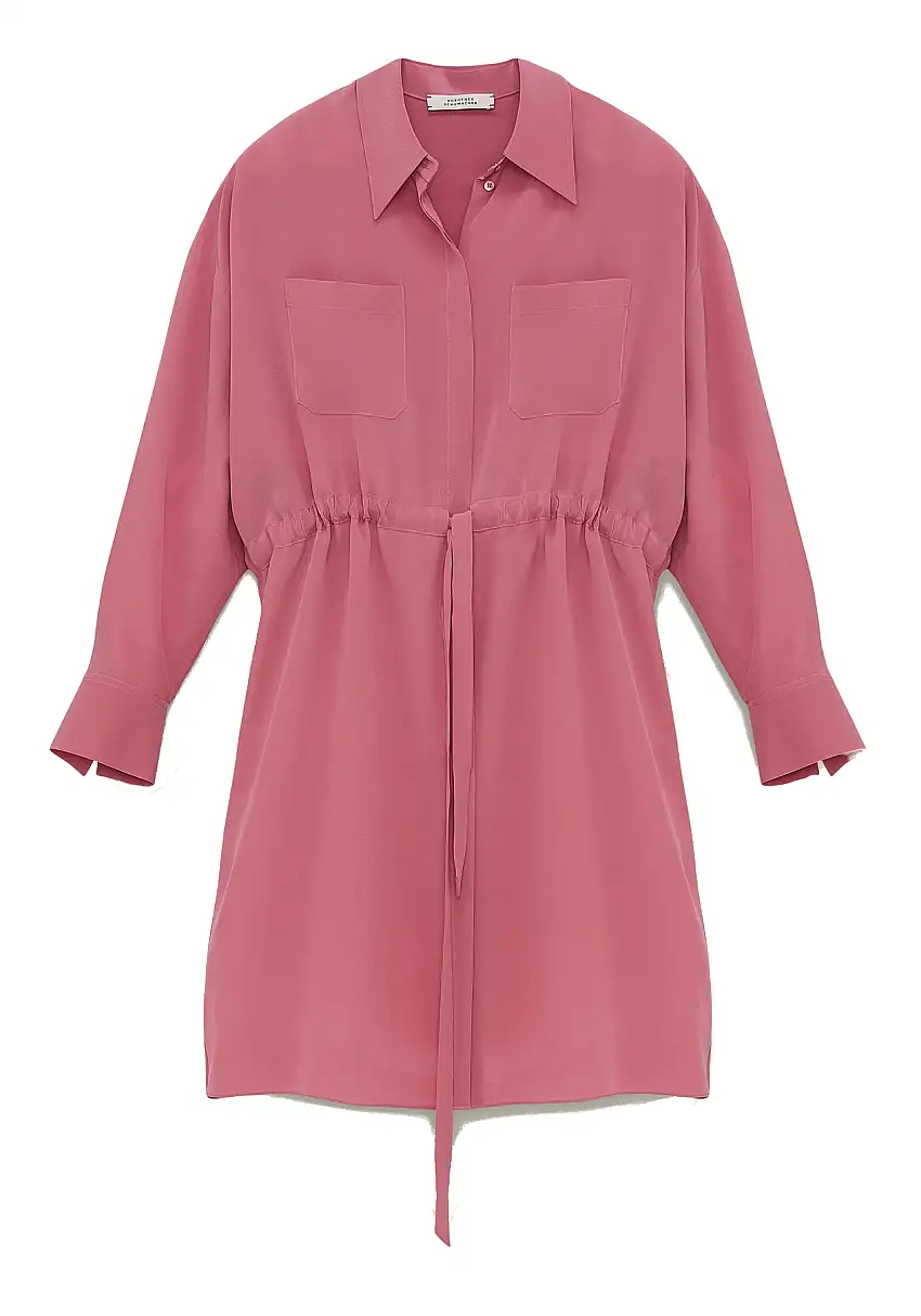 Dorothee Schumacher - Seidenkleid shaded pink
