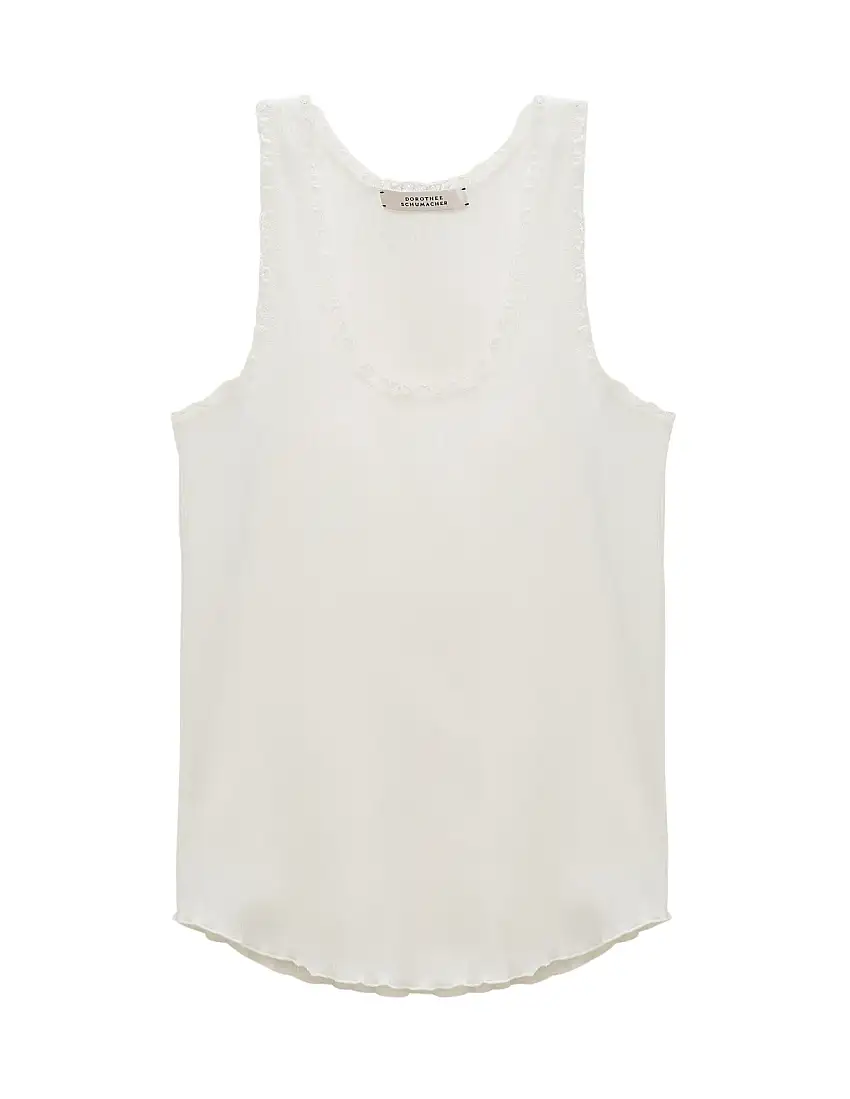 Dorothee Schumacher - Soft Rib Top white