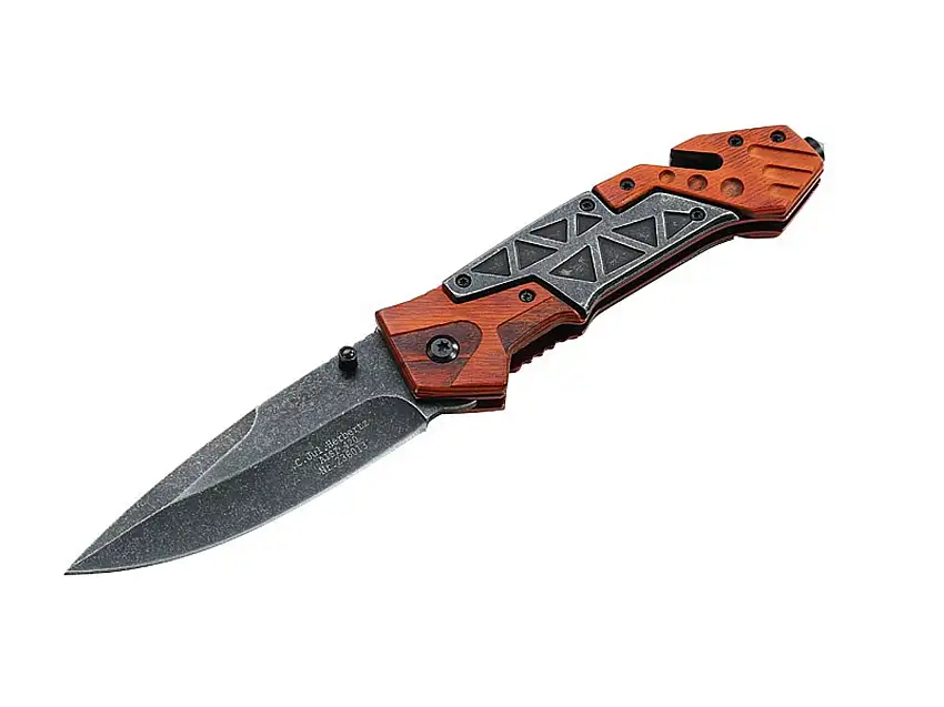 CJH Rettungsmesser, Pakkaholz 44196