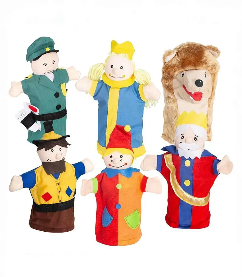 Handpuppenset 6-teilig KASPER