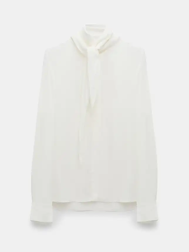 Dorothee Schumacher - Bluse mit Schal-Element
