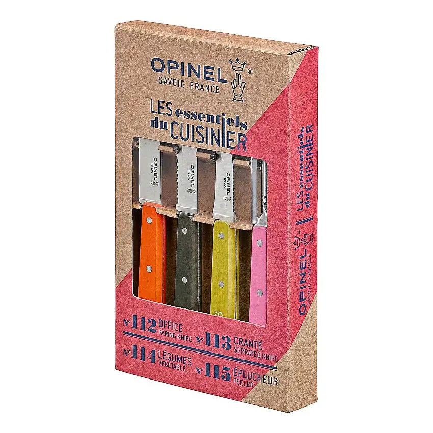 Opinel LES ESSENTIELS 50s, 4-teilig 254176