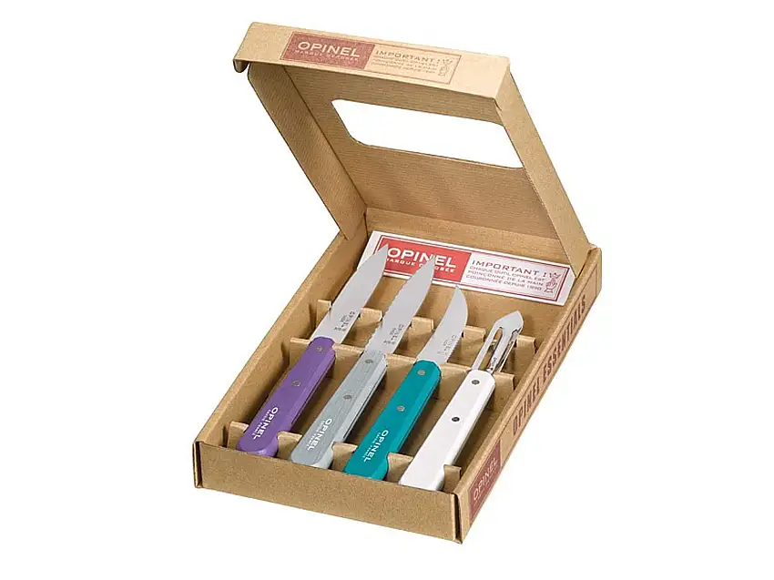 Opinel LES ESSENTIELS ART DECO, 4-teilig 254376