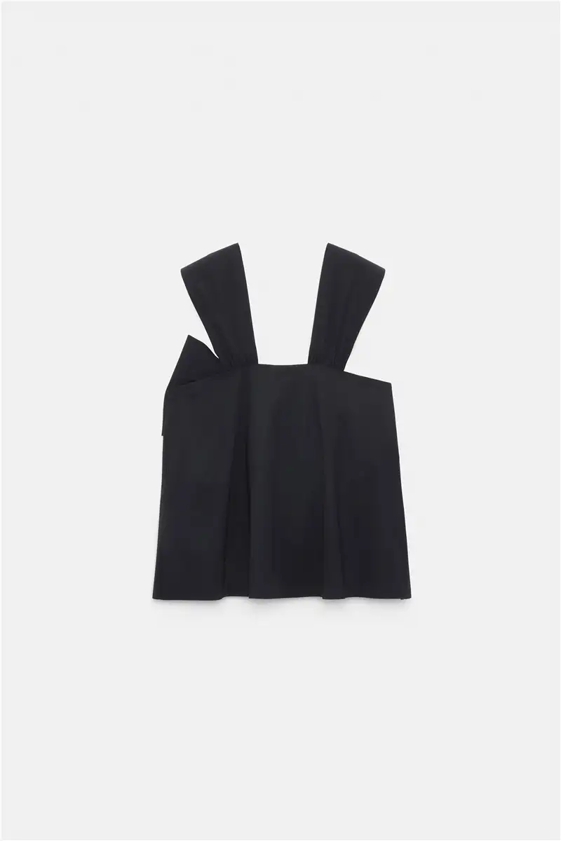 Dorothee Schumacher - Jersey Top mit Schleifen black