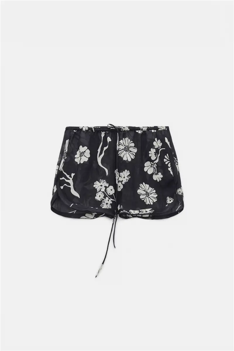 Dorothee Schumacher - Shorts aus bedrucktem Crinkle Ramie