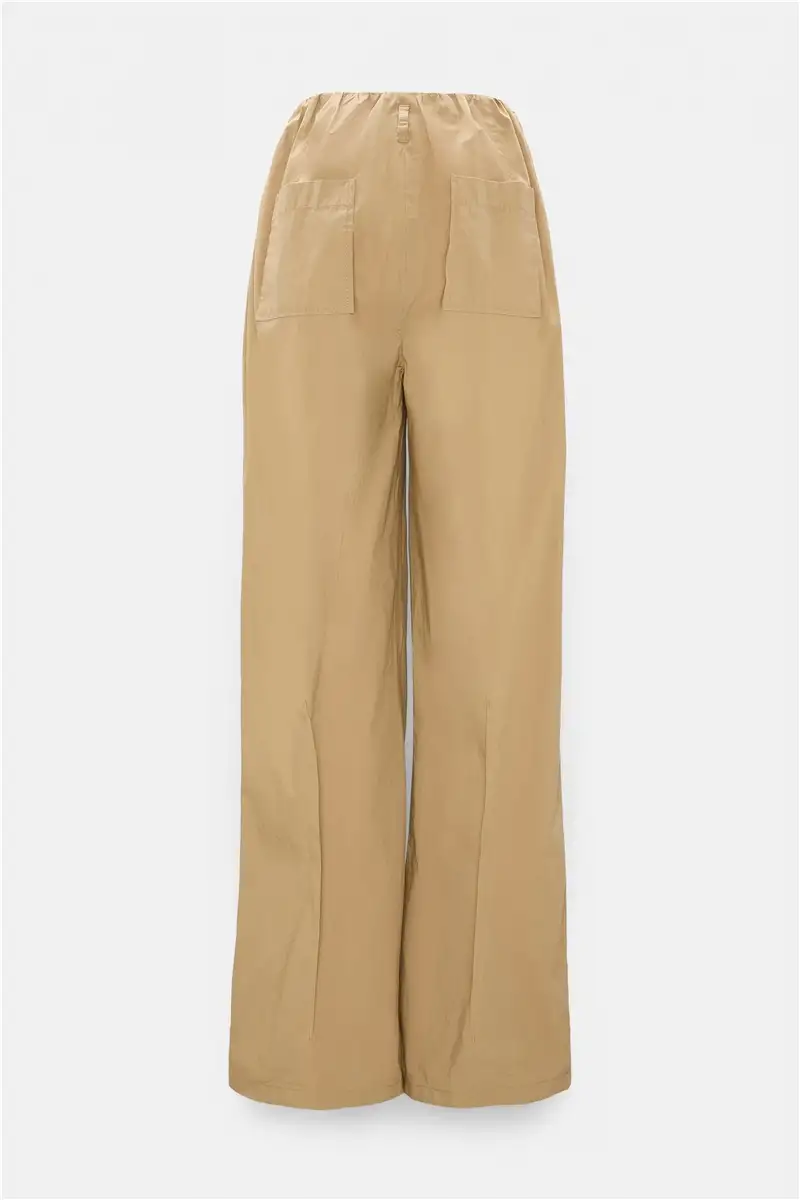 Dorothee Schumacher - Hose mit Bundfältchen aus garment washed Baumwoll-Popeline
