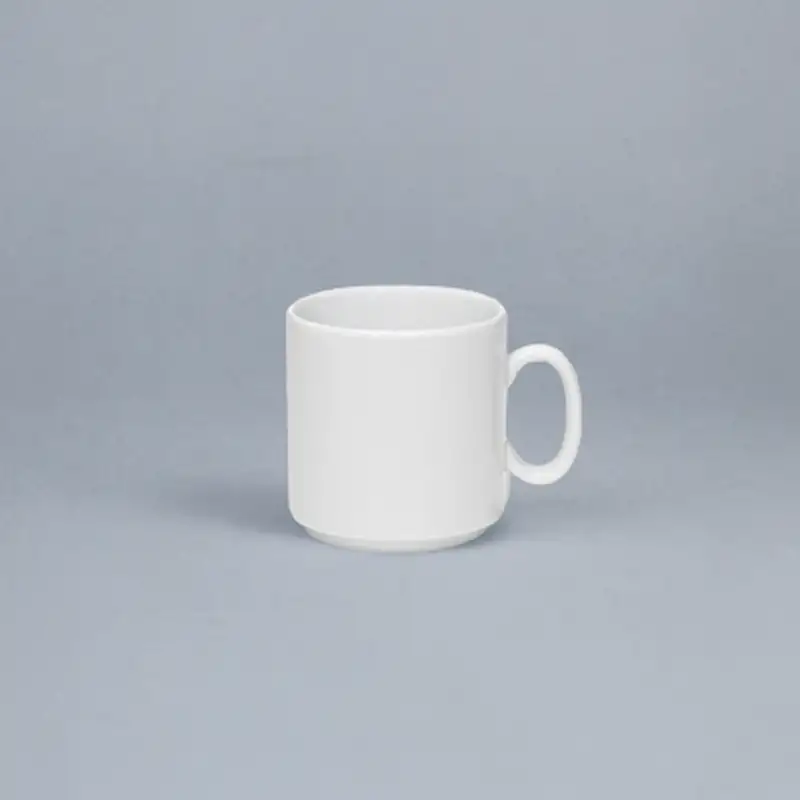 Schönwald, 298 - Kaffeebecher stpb., weiss, uni, 0,3 ltr.