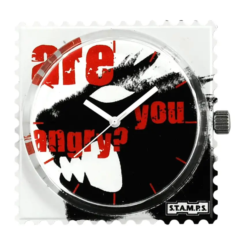 S.T.A.M.P.S. Uhr Zifferblatt Angry? - frogman