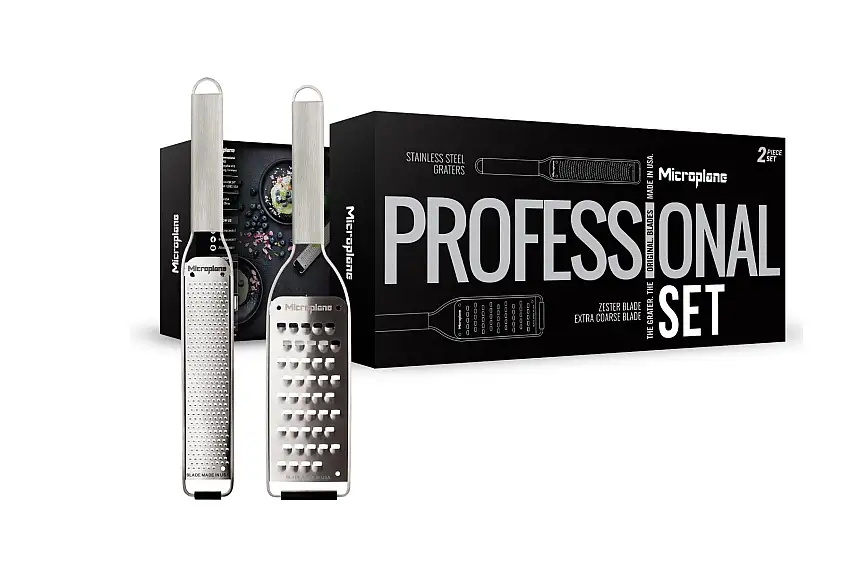 Microplane Küchenreibenset 2-teilg - Professional Serie 36181