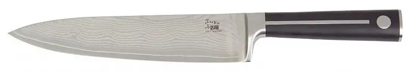 Fudo Deba Hocho Damast Küchenmesser, VG-1-Damast, 22 cm