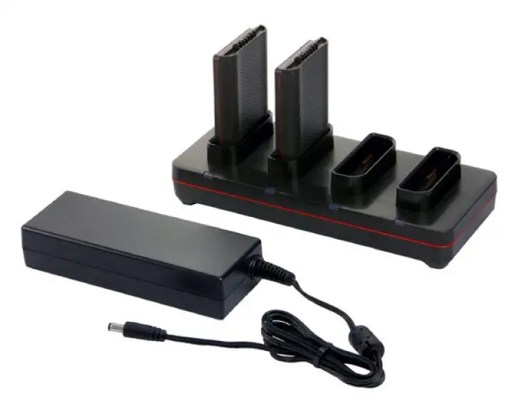 Honeywell Akkuladestation, 4-Fach, CX80-QBC-UV-0