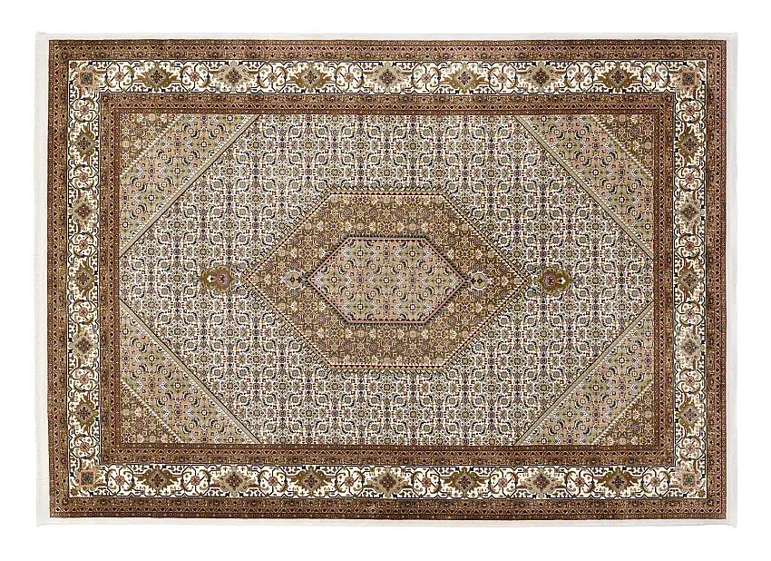 Webteppich Cem Bidjar Creme-Creme 80 x 150 cm