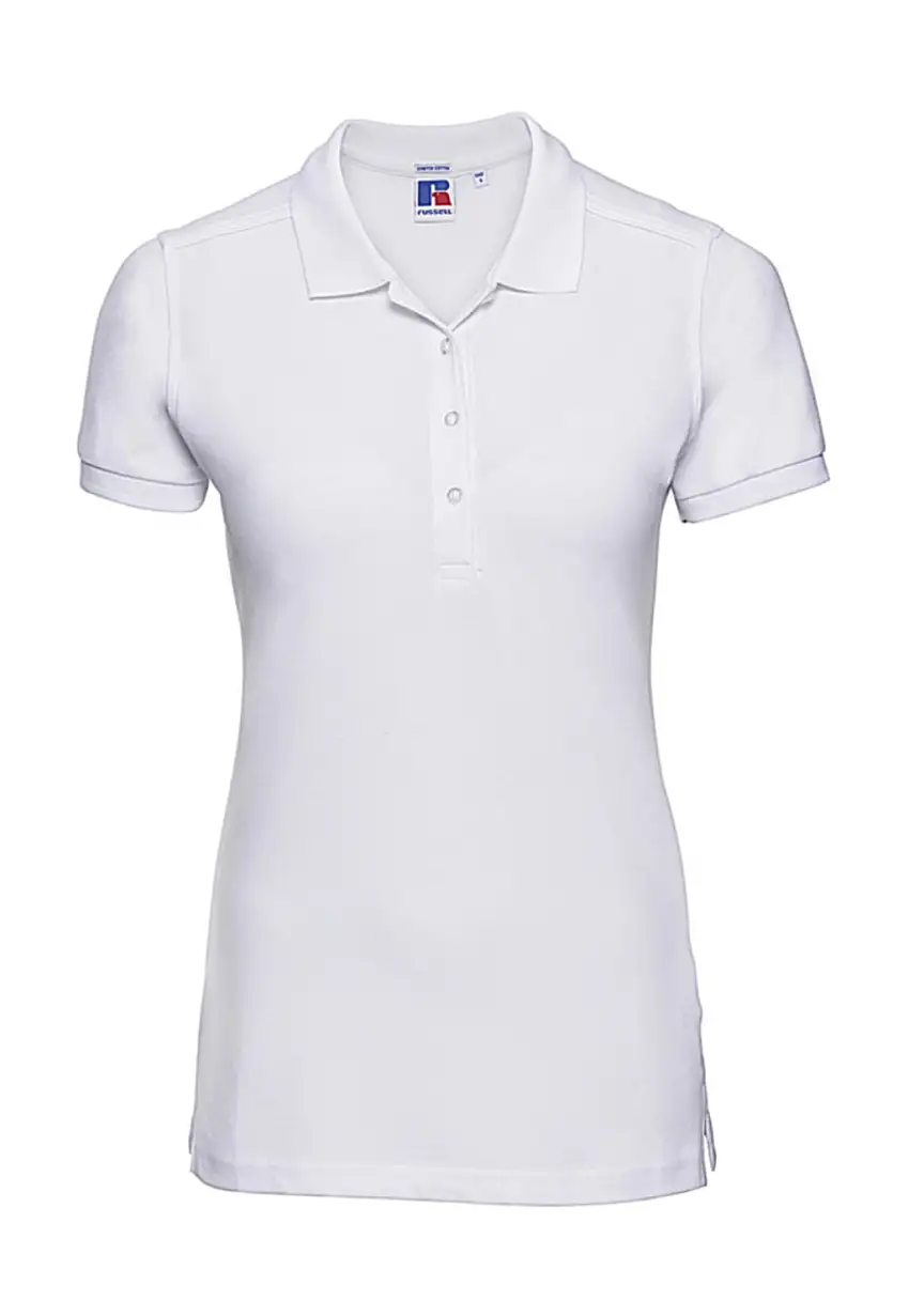 Russel Stretch Damen-Poloshirt 566F