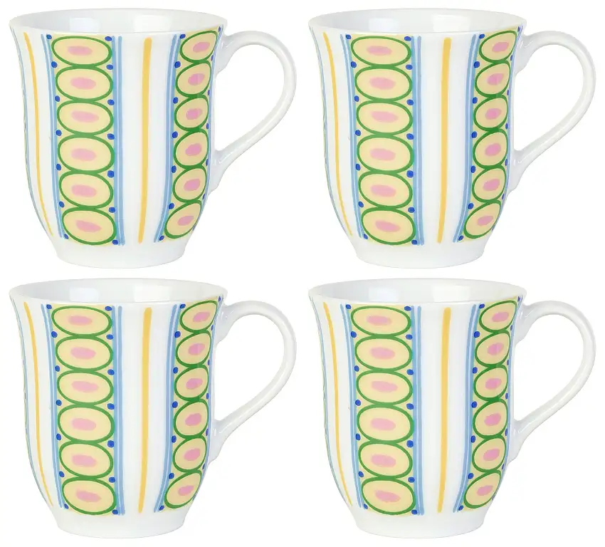 Bjørn Wiinblad Eva Tasse / Becher 0,35 l 4 Stk.
