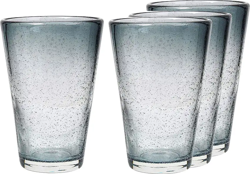 Broste Copenhagen Bubble Glas 0,4 l 4 Stk.
