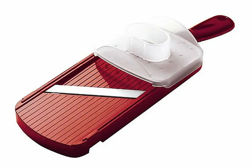 Kyocera Hobel mit Keramikklinge, 4-fach verstellbar, rot