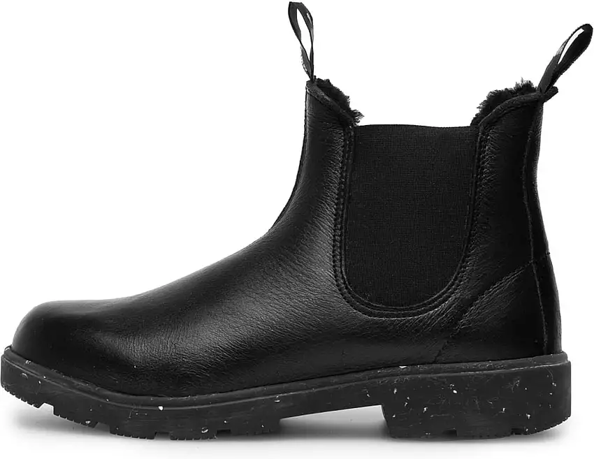 The Northern Damen Stiefel niedrig mit Lammfell Elchleder Sag