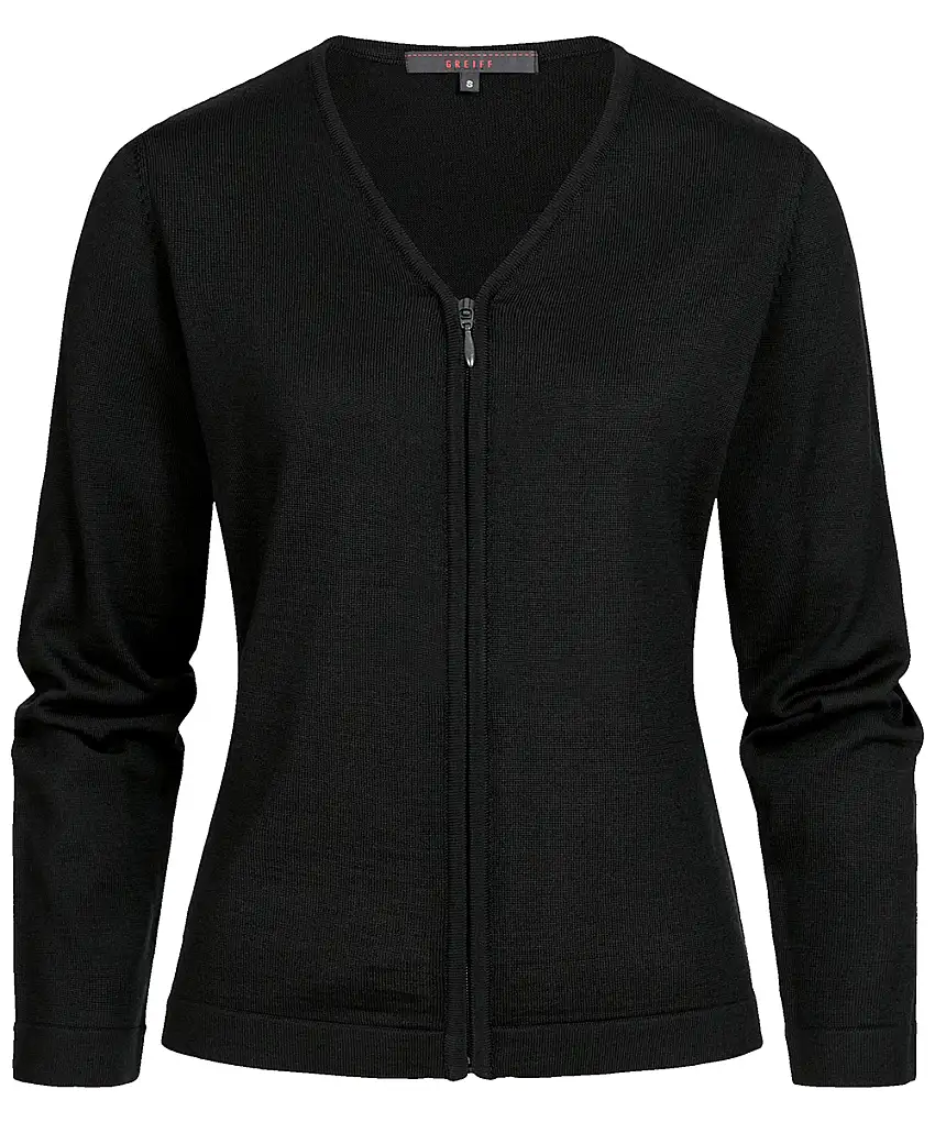 Greiff Damen-Strickjacke Reißverschluss Regular Fit