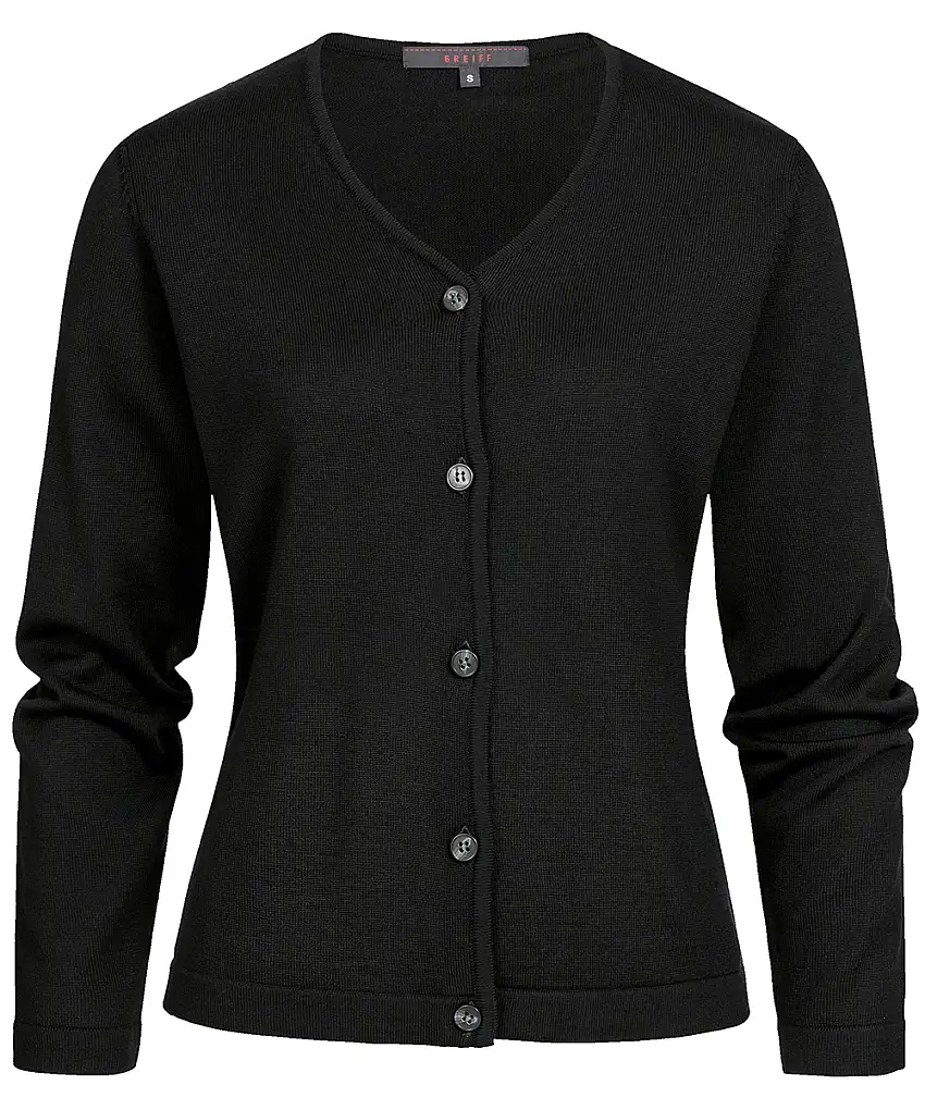 Greiff Damen-Strickjacke Knopfleiste Regular Fit