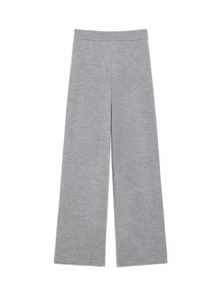Max Mara - Strickhose grau