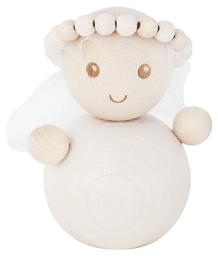 Aarikka Holzfigur Braut Höhe 7 cm