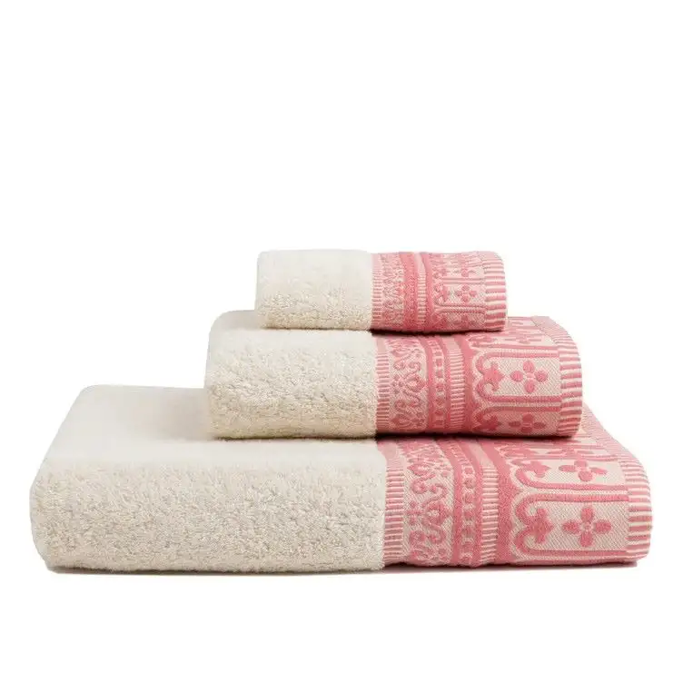 Handtuch Serie Piazza rosé