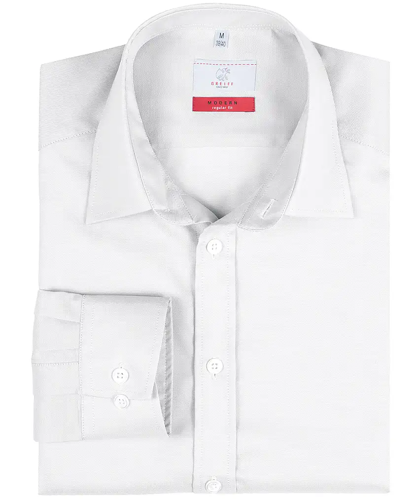 Greiff Herren-Hemd Modern langarm with 37,5 Regular Fit