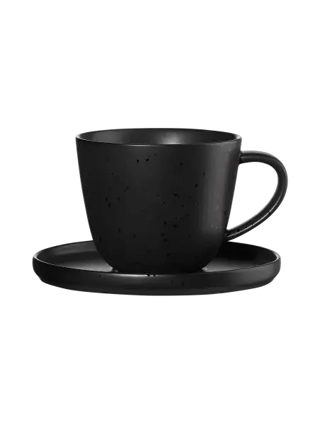 Kaffeetasse mit Unterteller Coppa