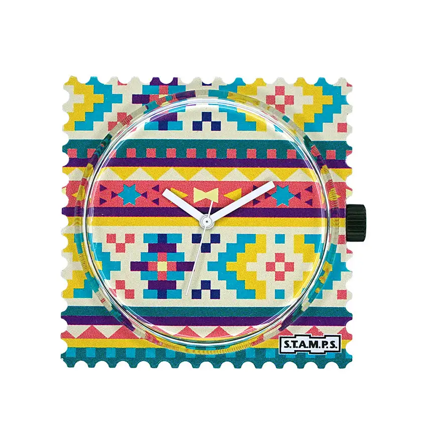 S.T.A.M.P.S. Zifferblatt Aztec pattern