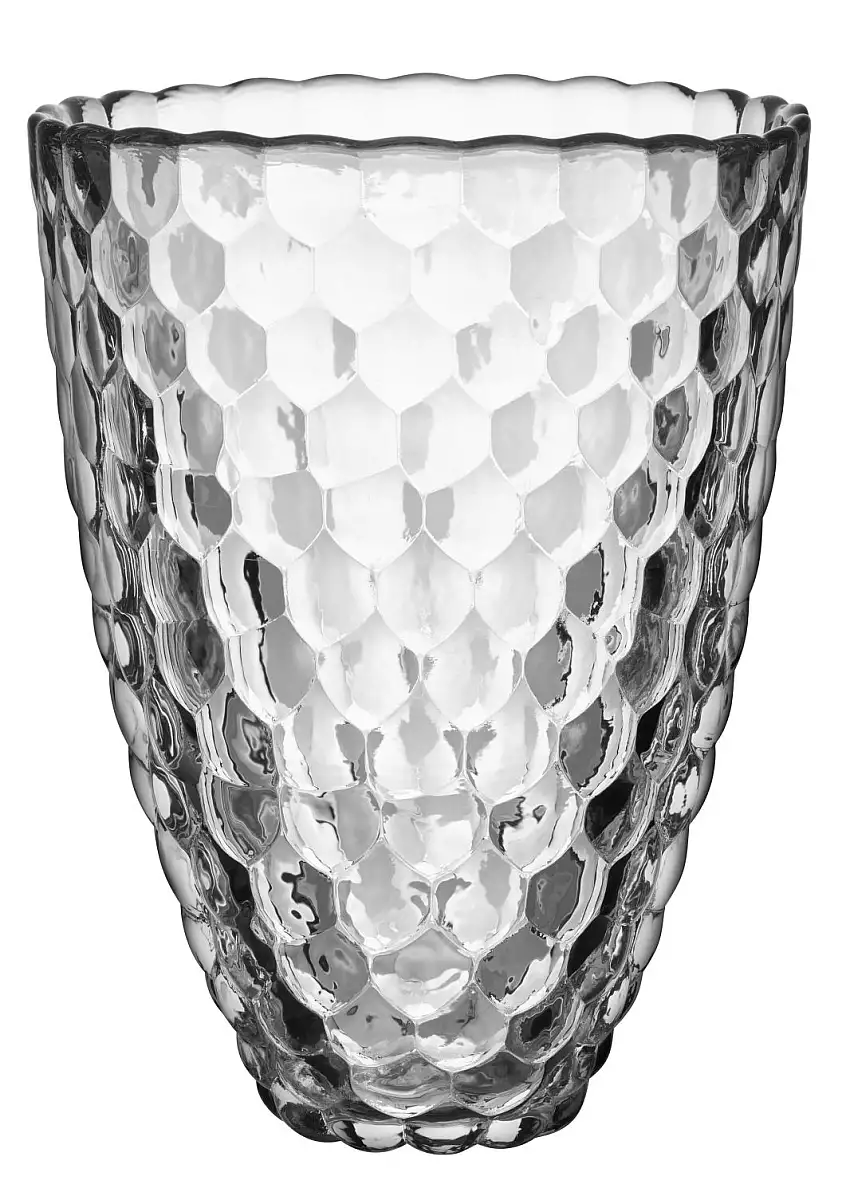 Orrefors Raspberry Vase
