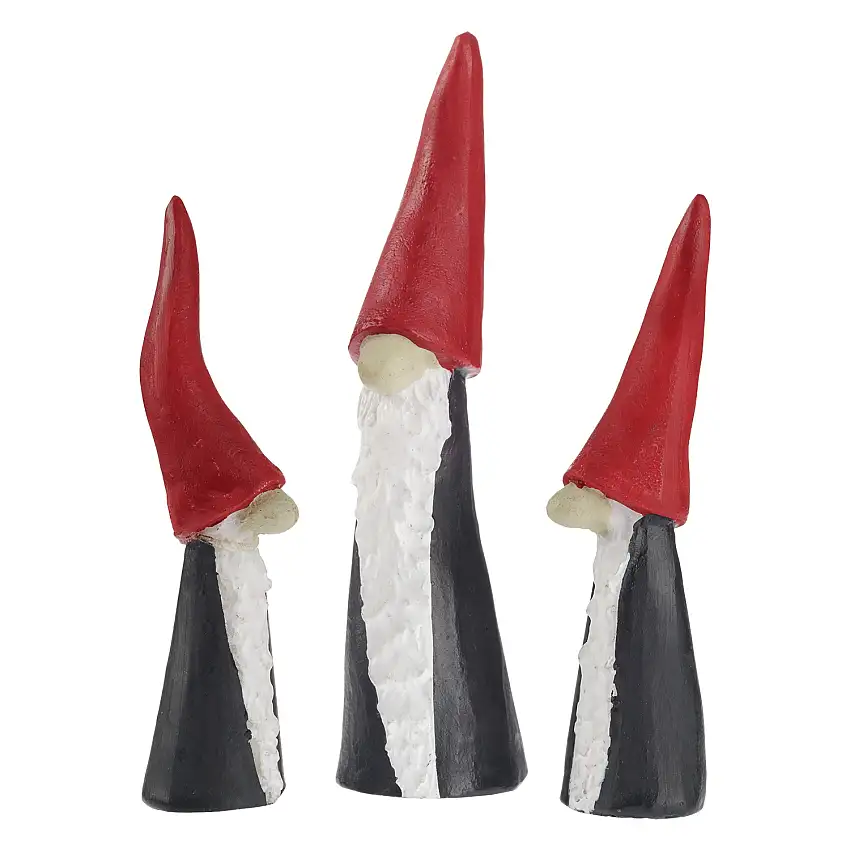 Nääsgränsgården Tomte Hoher Hut Set 3 Stk.