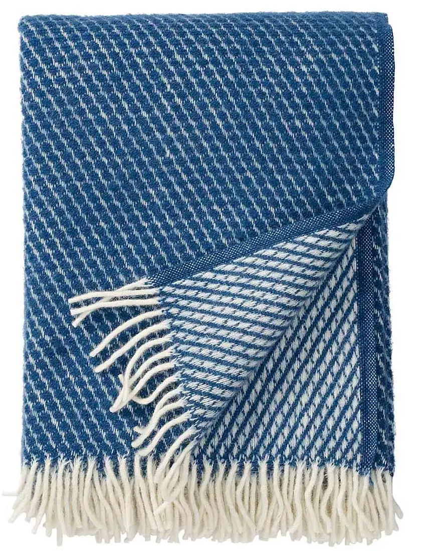 Klippan Velvet Wolldecke 130x200 cm (Öko-Tex)