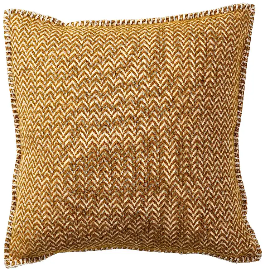 Klippan Chevron Wollkissenhülle 45x45 cm (Öko-Tex)