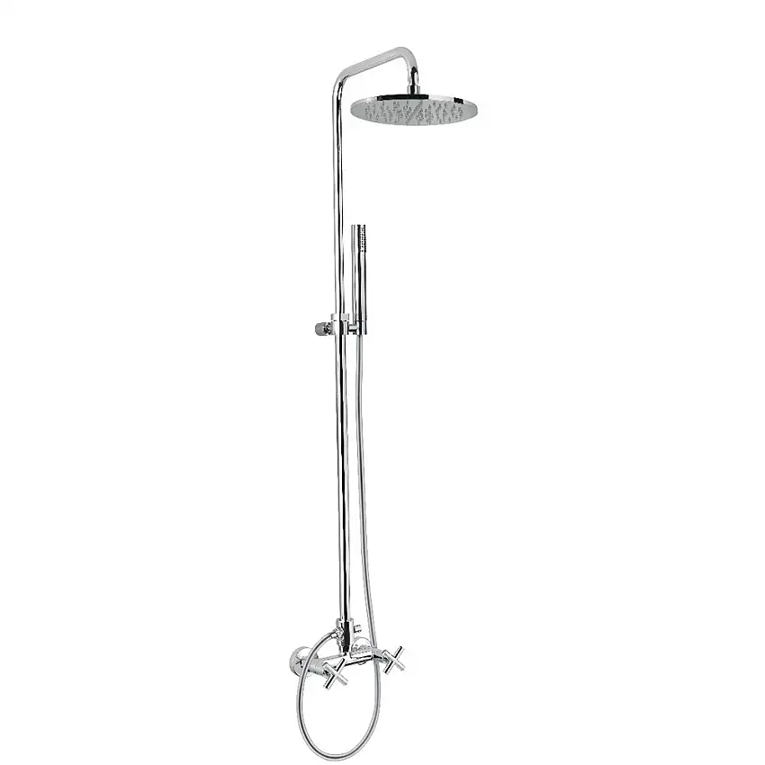 Duscharmatur Rodos mit Handbrause und Regendusche