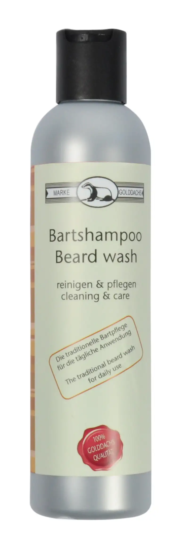 Golddachs Bartshampoo in PE Flasche, 200 ml