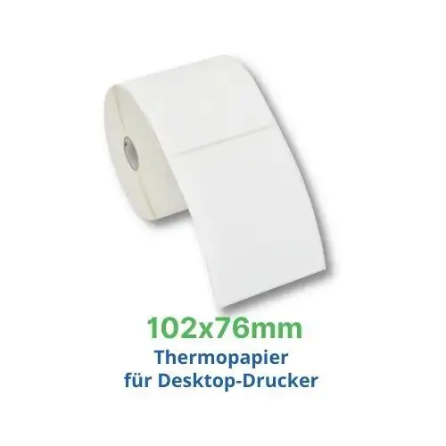 Zebra Z-Select 2000D 190 Tag, Thermopapier, 102x76mm, 800999-020