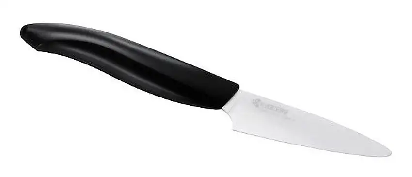 Kyocera Keramik-Schälmesser, weiße Keramikklinge 7,5 cm