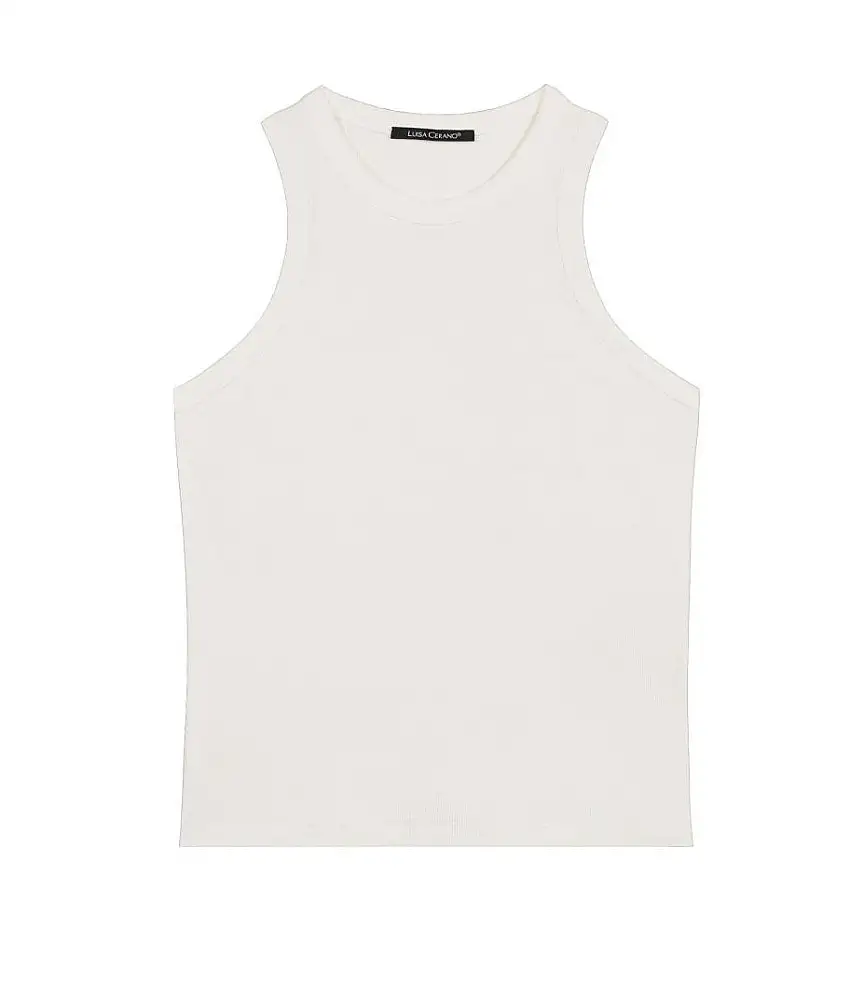 Luisa Cerano - Tanktop in Ripp-Optik