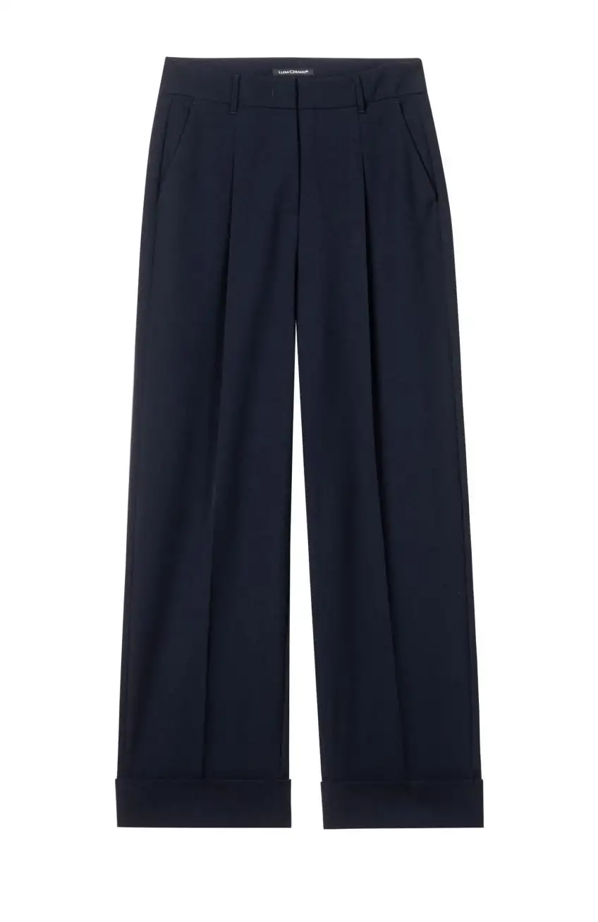 Luisa Cerano - Bundfaltenhose mit Umschlag