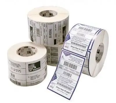 Zebra Z-Ultimate 3000T, Etikettenrolle, Kunststoff, 38x25mm, silber, 880368-025