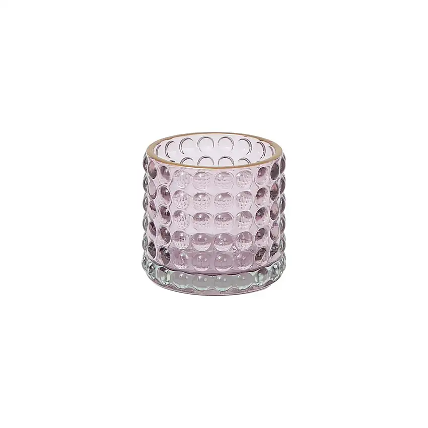 Karaca Home Deep Forest Kerzenständer Rosa 8,5 cm