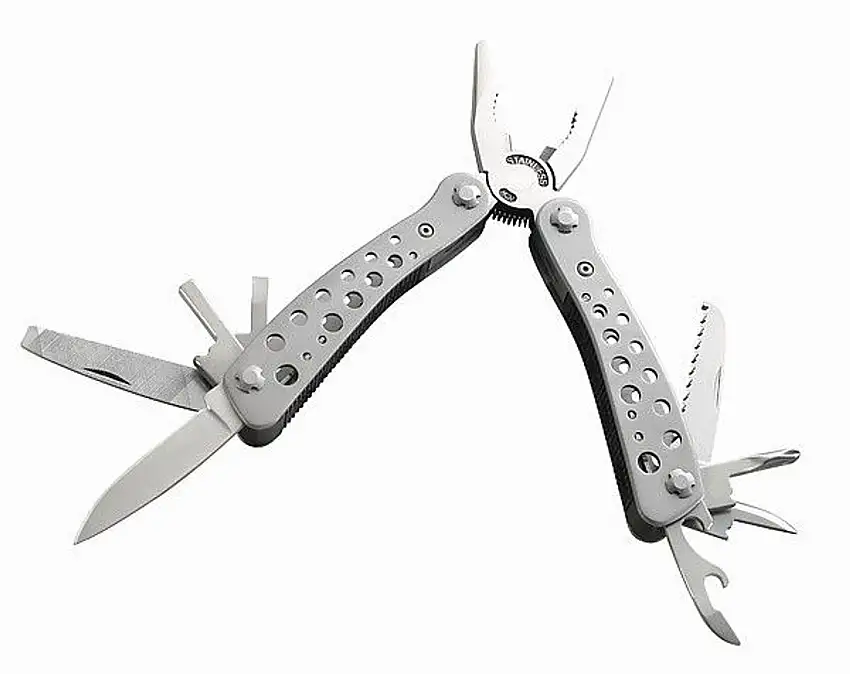 CJH Mini-Multitool, Edelstahl-Griffe 44169