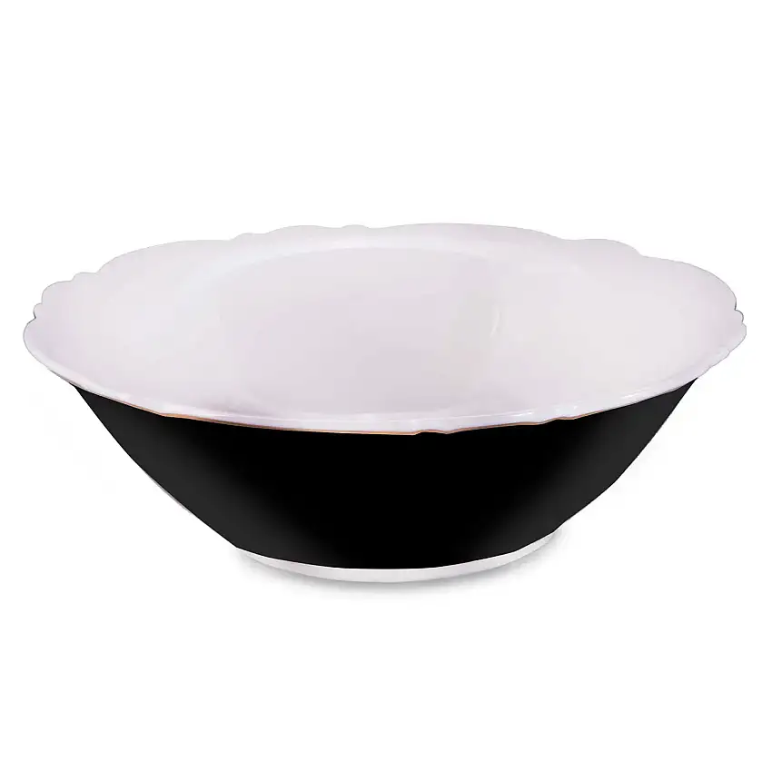 Karaca Romantic Schale, Schwarz