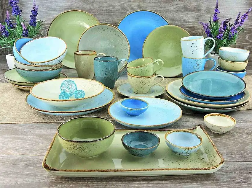 BBQ Platte Nature Collection Hellblau
