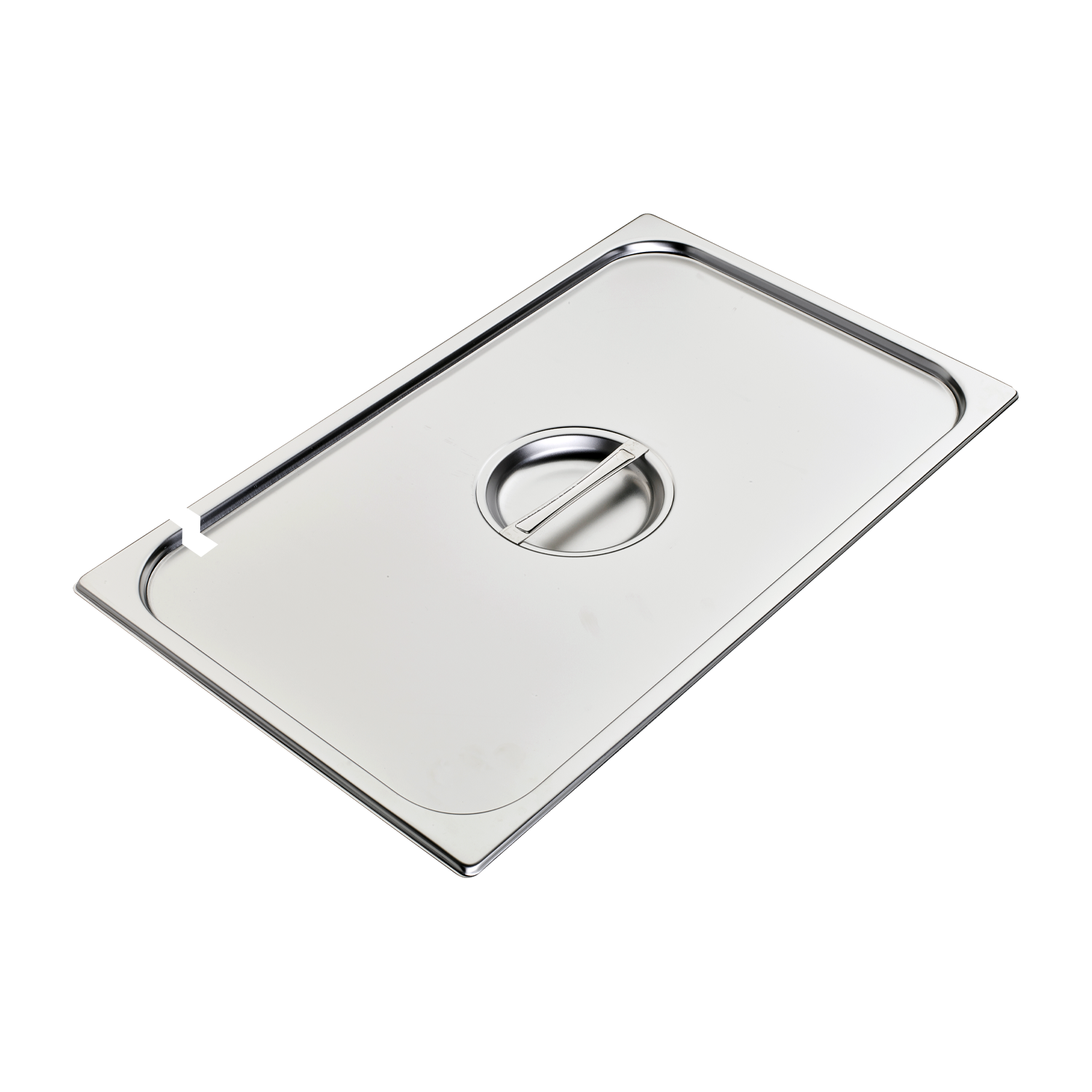 RM Gastro Deckel GN 1/1 Kellenöffnung Edelstahl / REDFOX - VGN 1/1 N