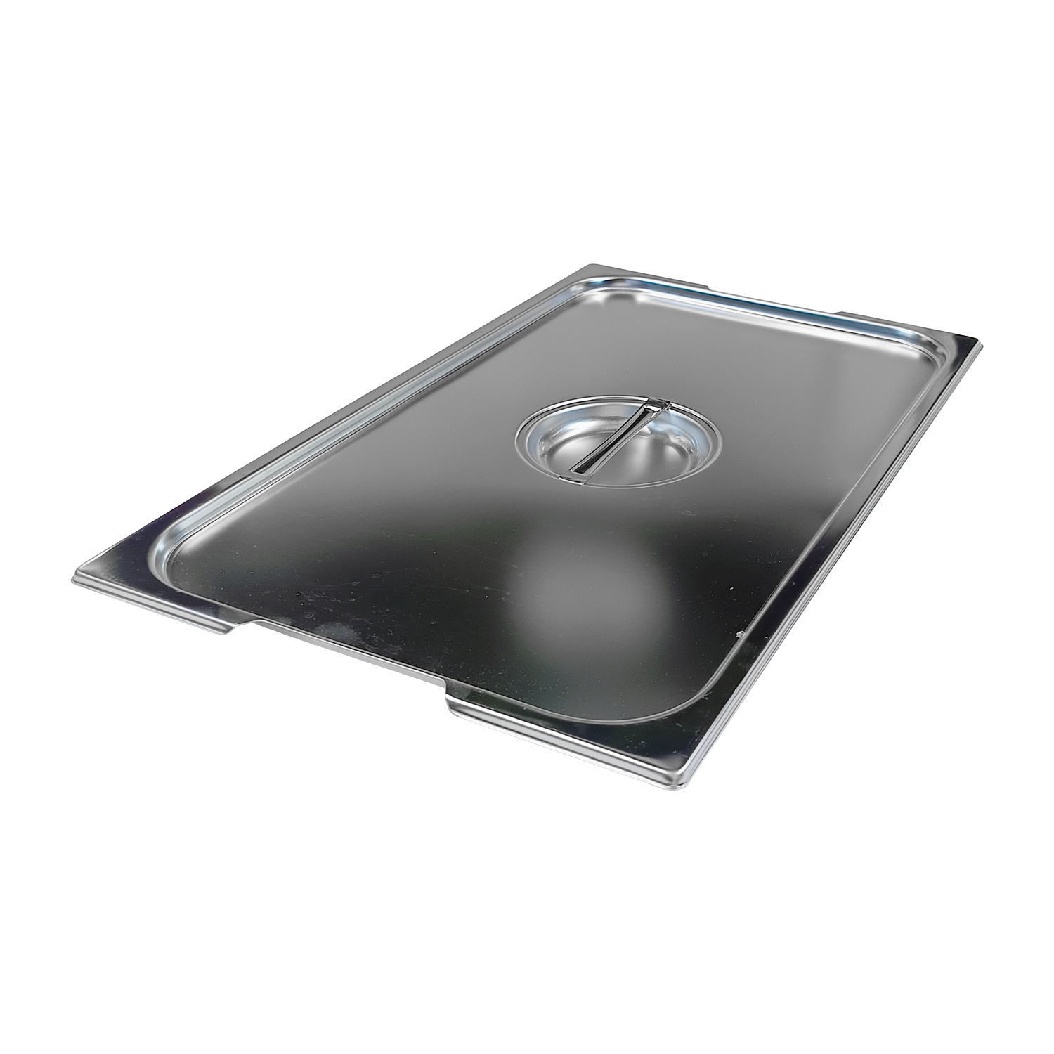 RM Gastro Deckel GN 1/1 Fallgriff Edelstahl / REDFOX - VGN 1/1 U