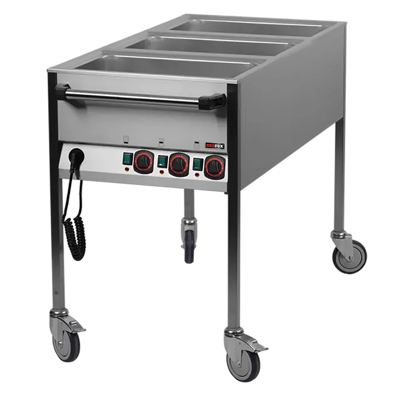 RM Gastro Bain Marie elektrisch GN 3-1/1 Steuerung auf der kürzeren Seite / REDF